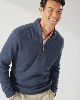 Flipshore Half Zip - Coastline Heather