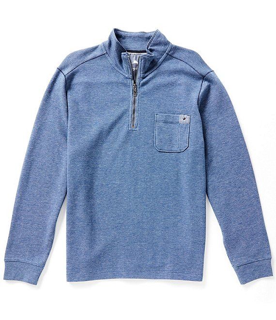 Haystack Half-Zip Pullover Captain Blue