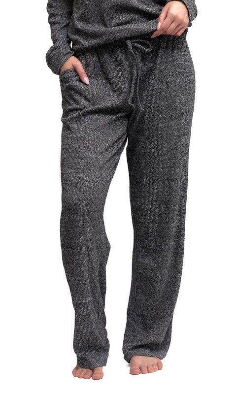 BLACK CUDDLEBLEND PANTS