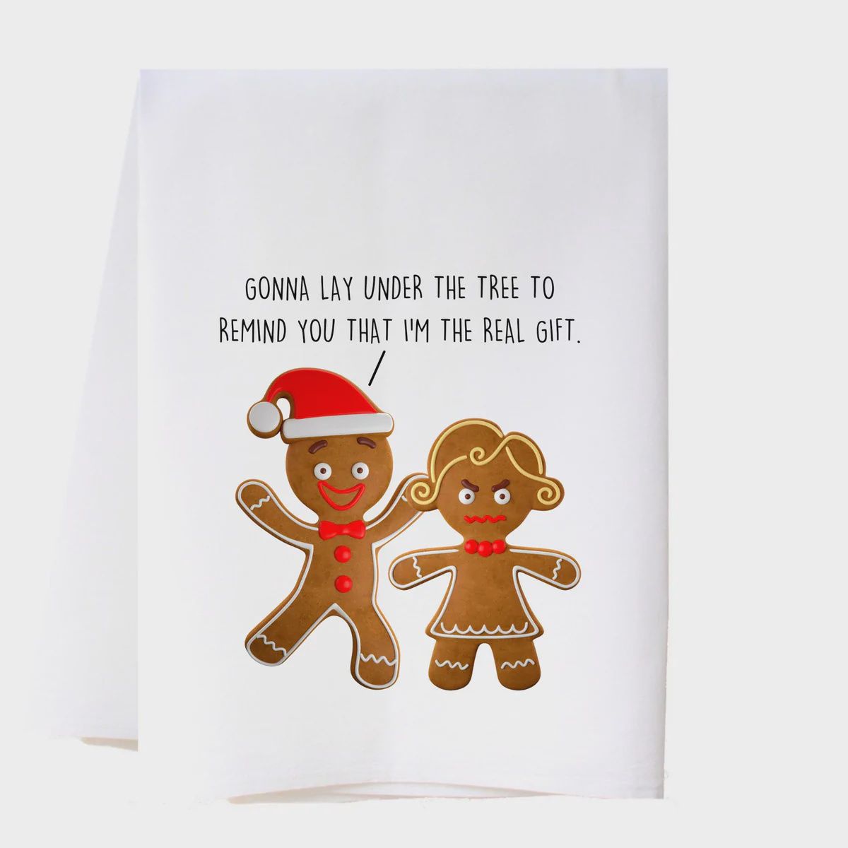 I&#39;M THE REAL GIFT FLOUR SACK TOWEL