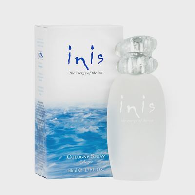 INIS Cologne Spray 1.7 fl. oz. bottle with fresh clean scent, displayed against a neutral background in studio lighting.