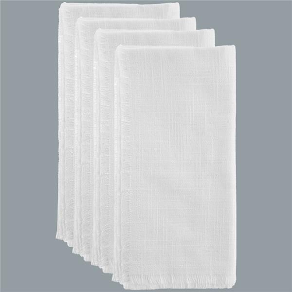 Slubbed Dinner Napkins Set of 4