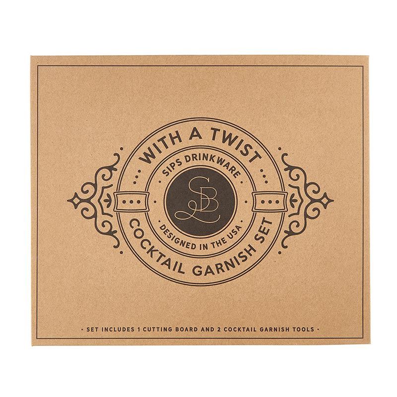 Cocktail Garnish Book Box