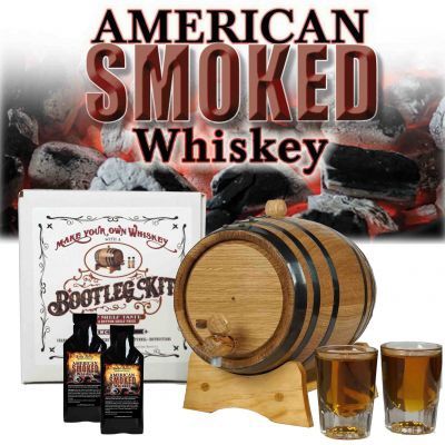 __ 1 Liter American Smoked Whiskey Making Bootleg kit