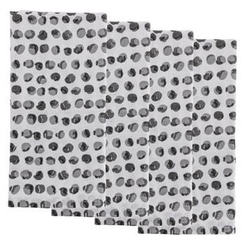 Dinner Napkins Set of 4 - Organic Dots