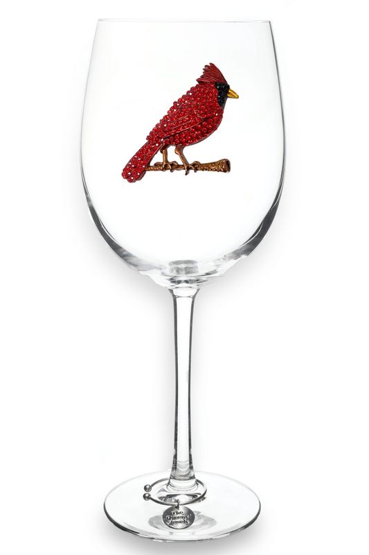 STEMMED CARDINAL WINE GLASS