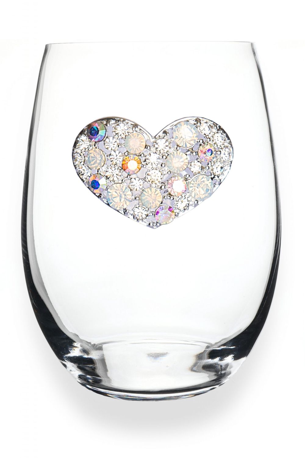 MULTI STONE HEART STEMLESS