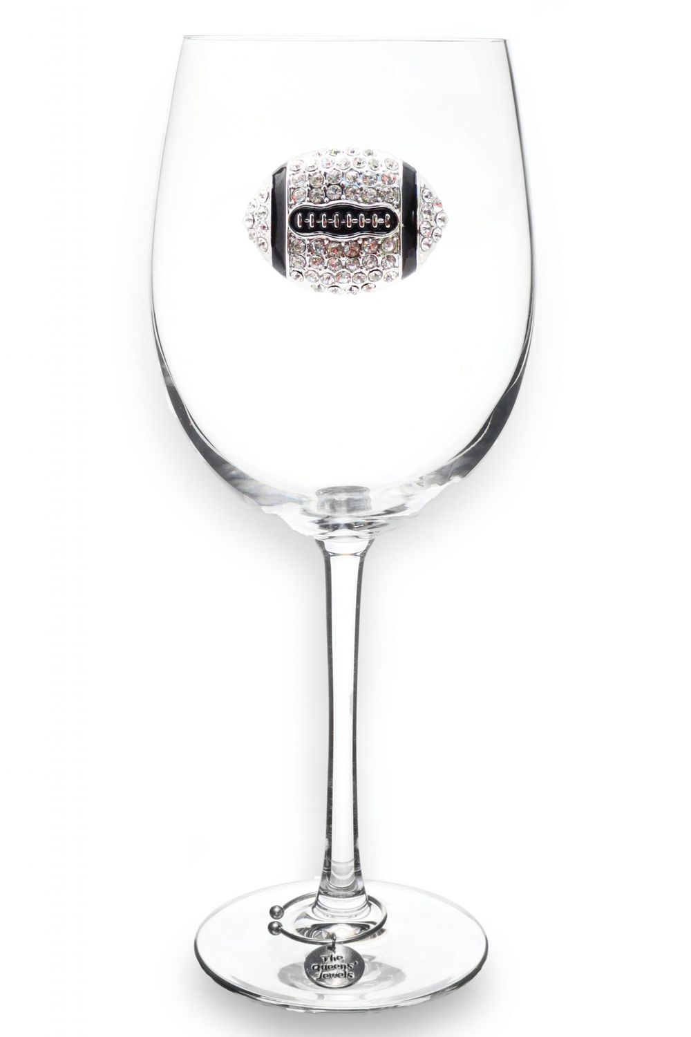 STEMMED FOOTBALL WINE GLASS