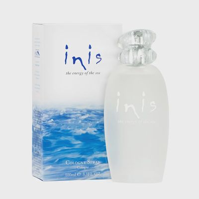 Inis Cologne Spray bottle, 3.3 fl. oz., displayed against a neutral background in studio lighting