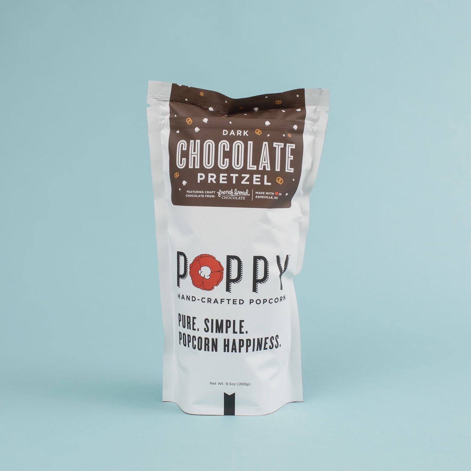 Dark Chocolate Pretzel Market Bag