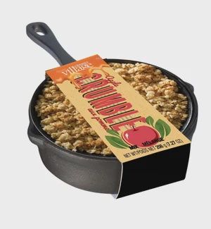 KIT SKILLET W APPLE CRUMBLE MIX
