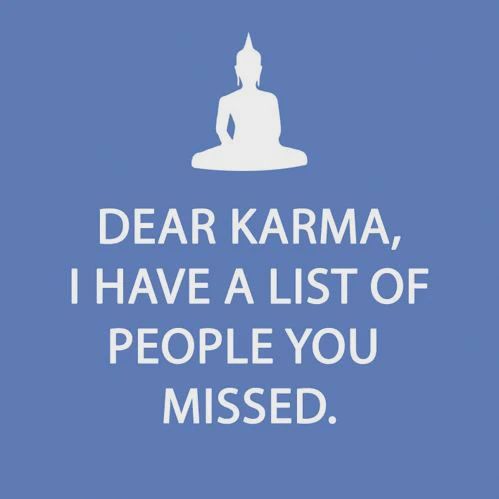 Dear Karma Beverage Napkin