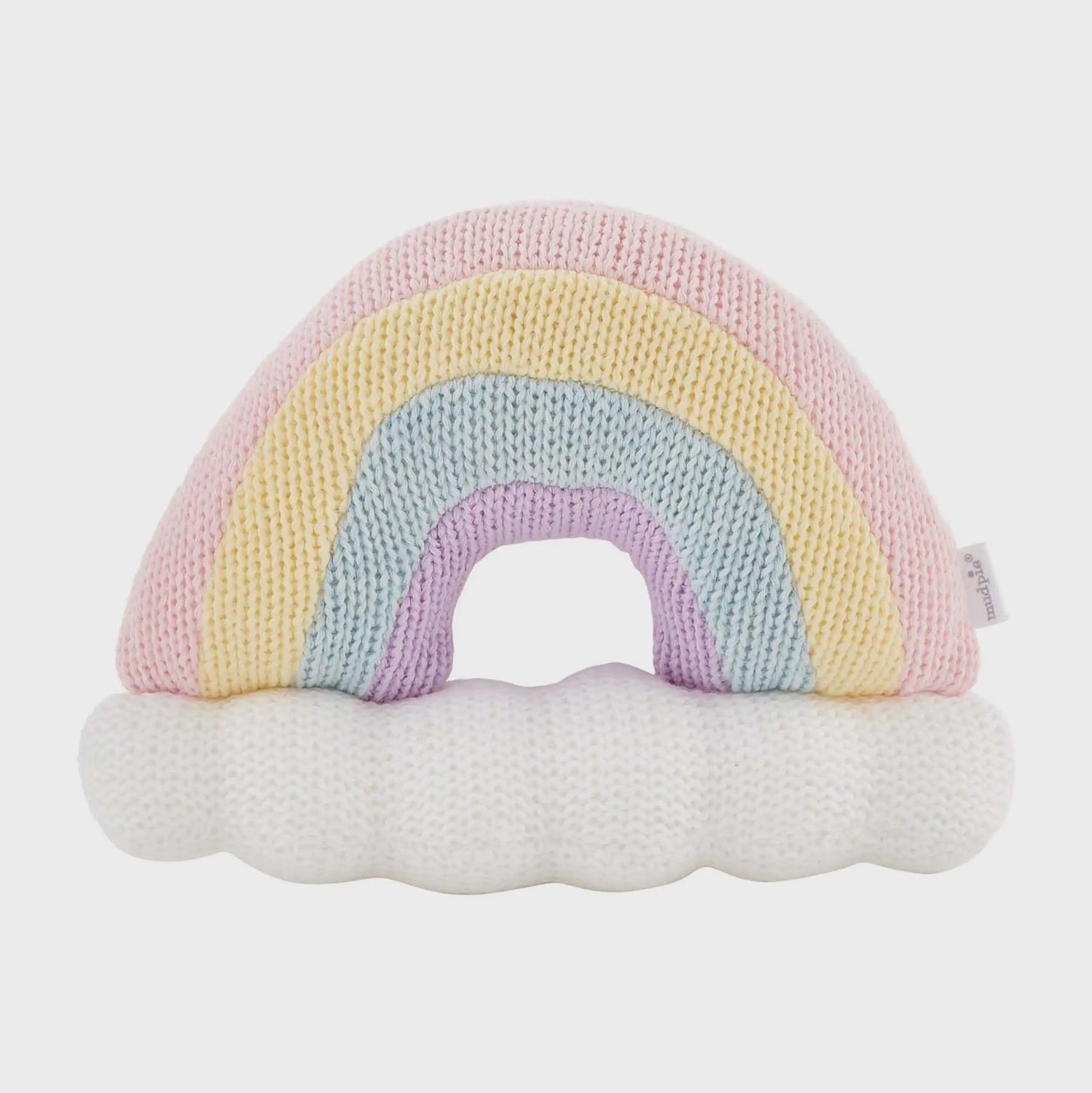 KNIT RAINBOW RATTLE