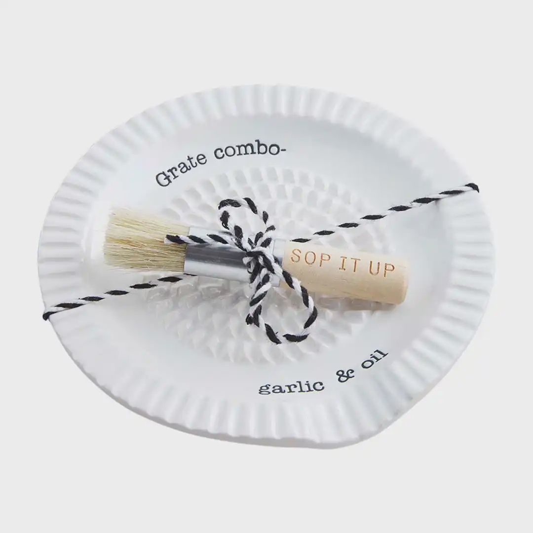 Garlic Grater Dish Set