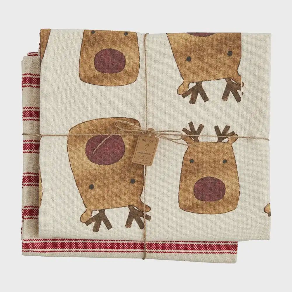 Reindeer Farm Towel Set