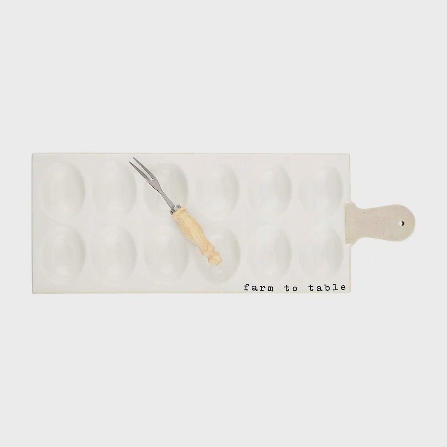 FARMSTEAD DEVILED EGG TRAY SET