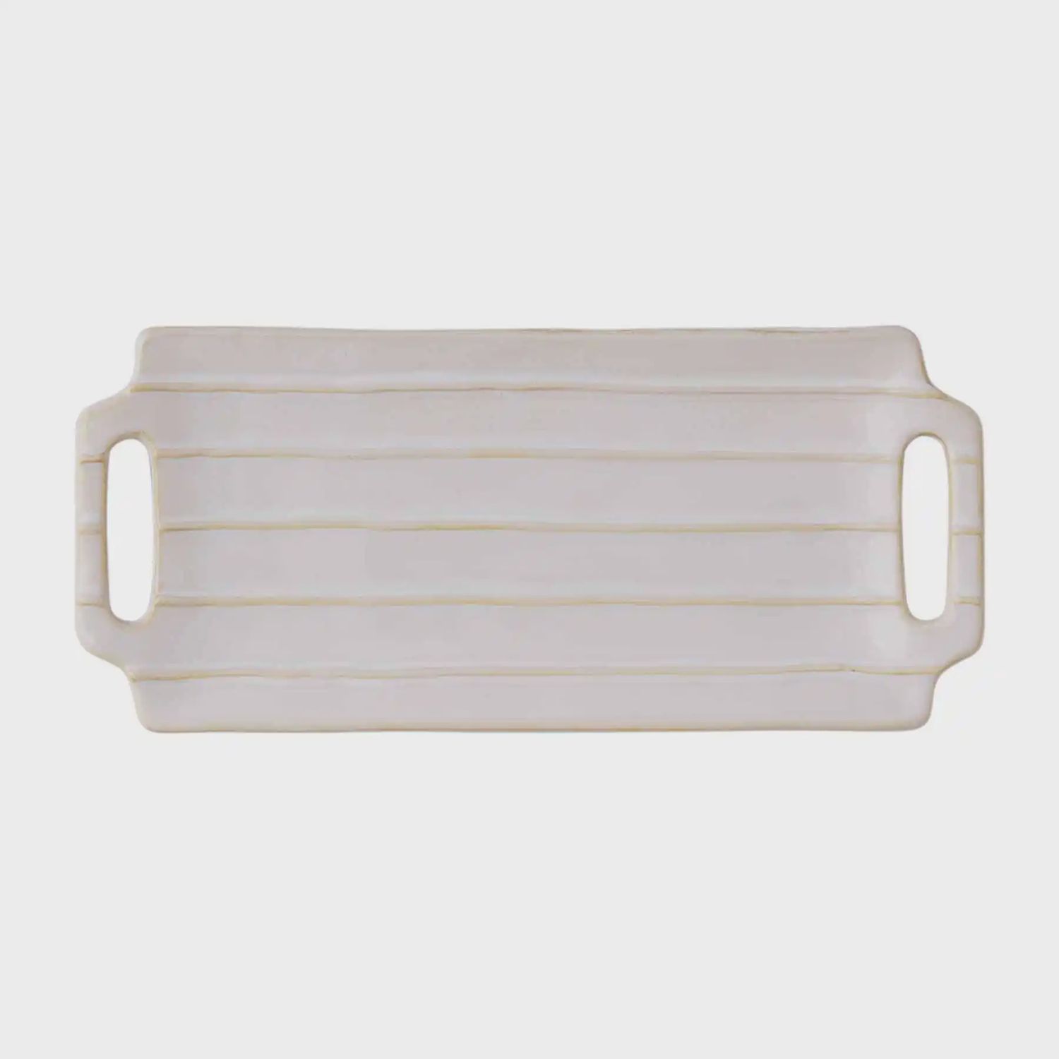 Lines Stoneware Tray