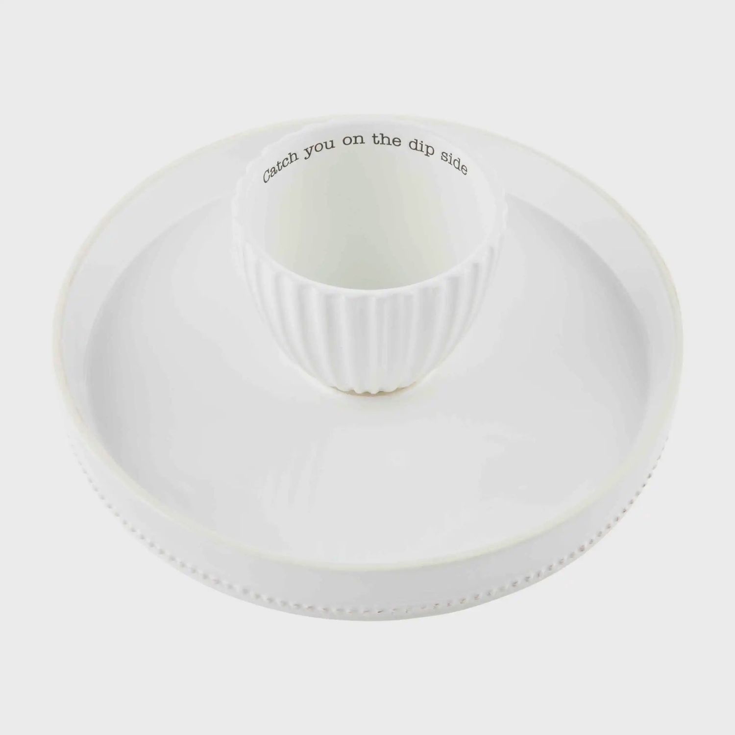 Reversible Pedestal Chip and Dip Set