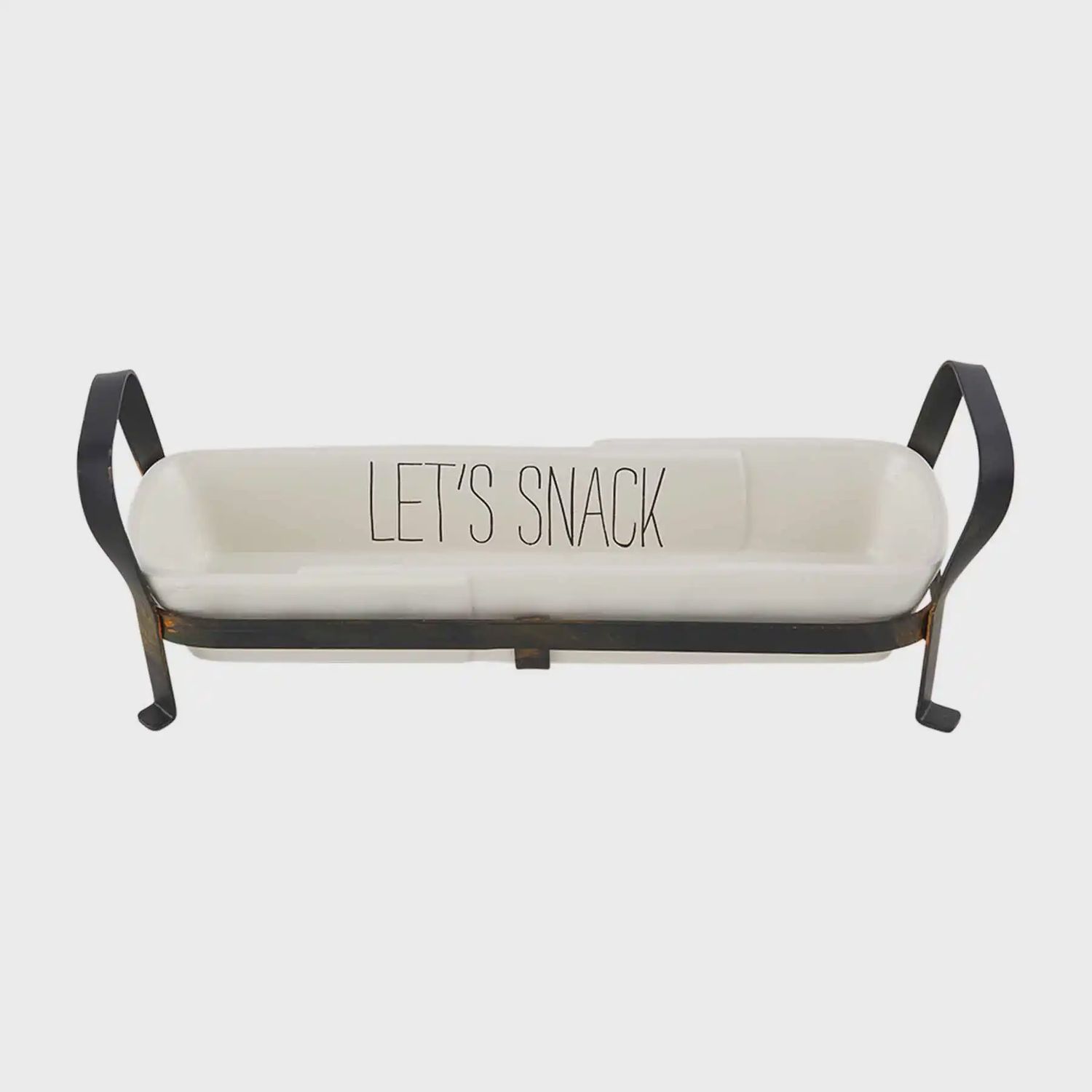 LET&#39;S SNACK DISH STAND SET