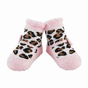 LEOPARD AND PINK SOCKS