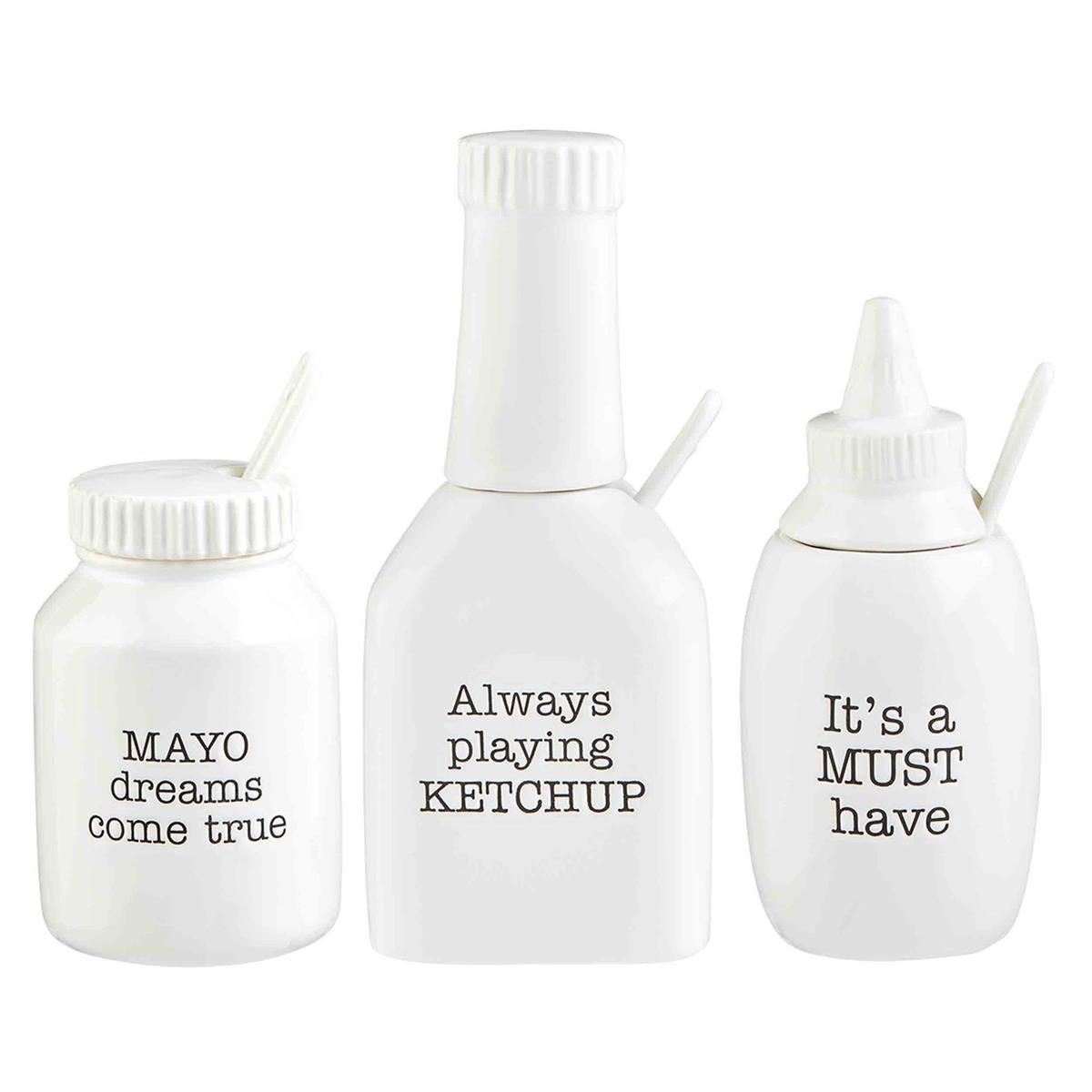 Mayo BBQ Condiment Holders