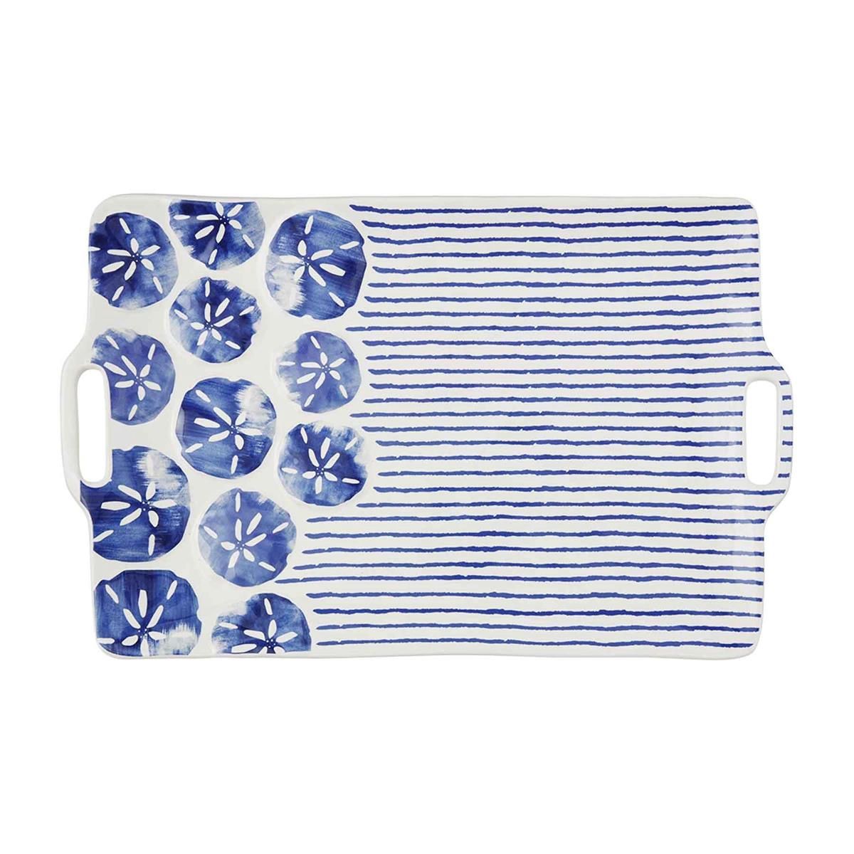 Blue Sand Dollar Platter