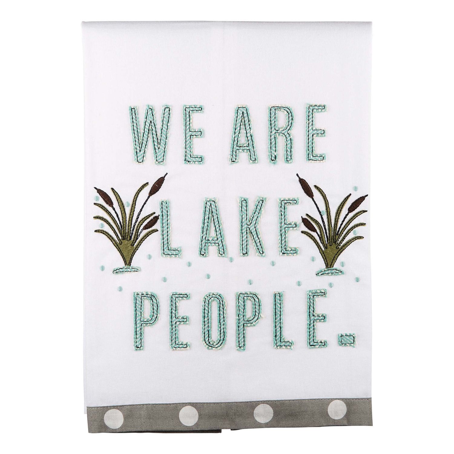 Lake People Tea Towel
