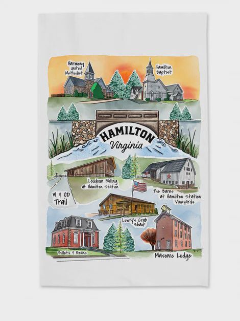 Hamilton Tea Towel