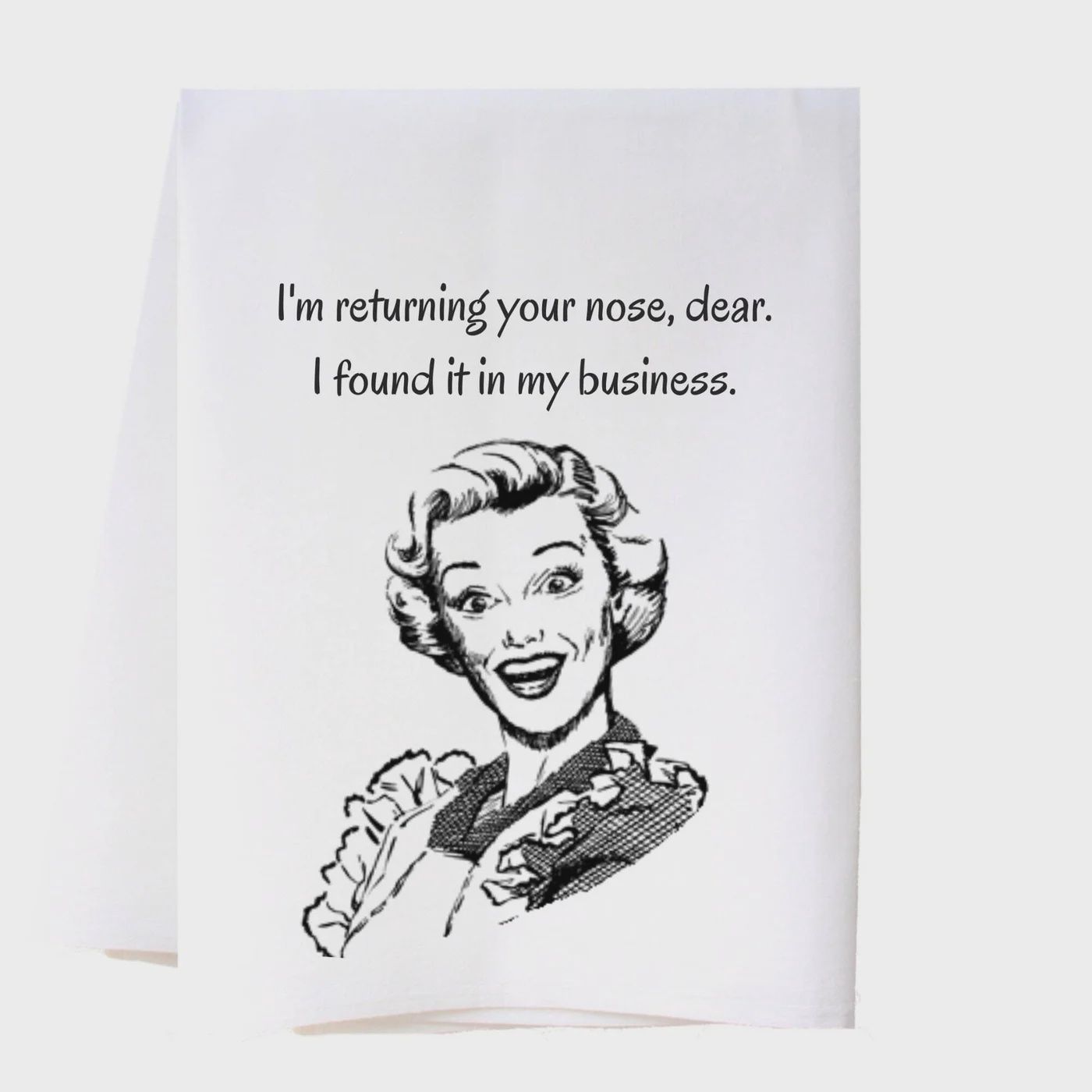 In My Business Tea Towel