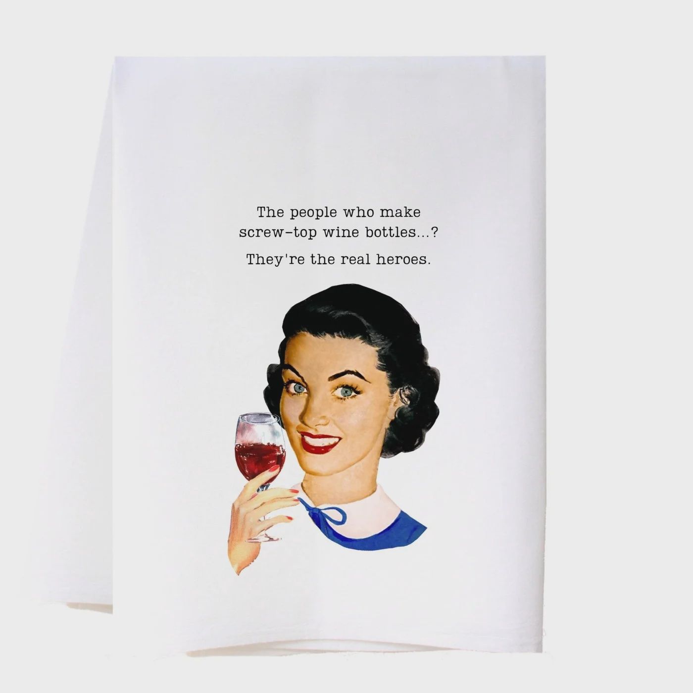 Real Heroes Tea Towel