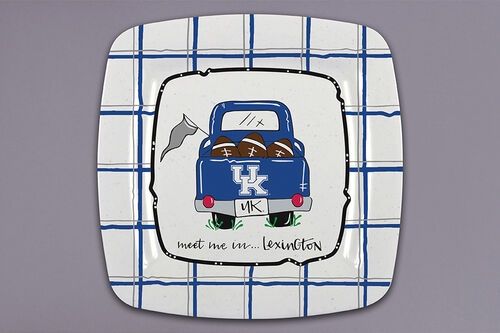 University of KY  Truck Square Plate
