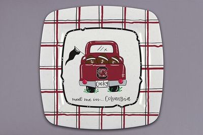 University of South Carolina Truck Square Plate