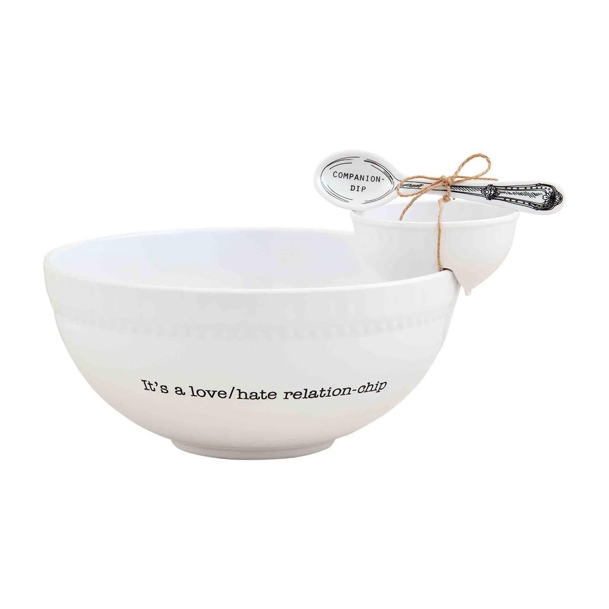 Outdoor Chip &amp; Dip Bowl Set