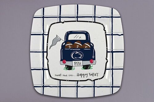 PENN ST TRUCK SQUARE PLATE