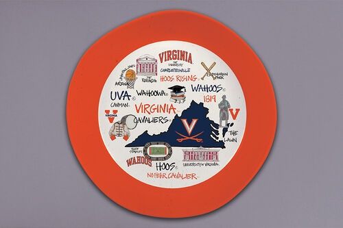 University of VA Melamine Bowl