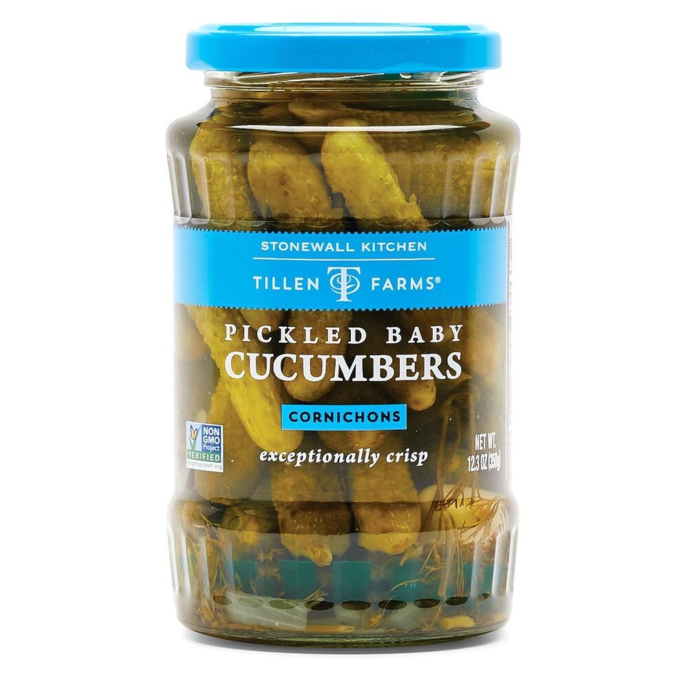 TF Baby Pickled Cucumbers 12.3 oz