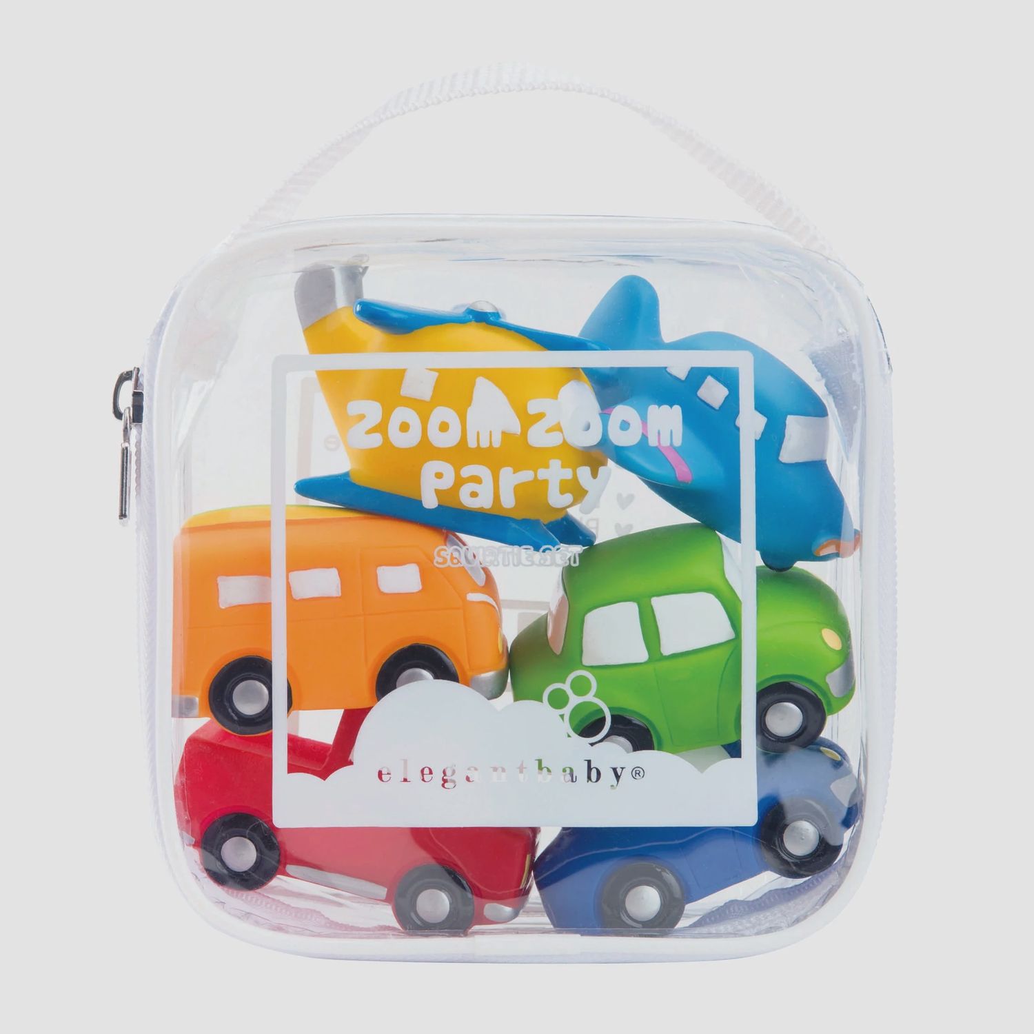 Zoom Zoom Squirties Baby Bath Toys