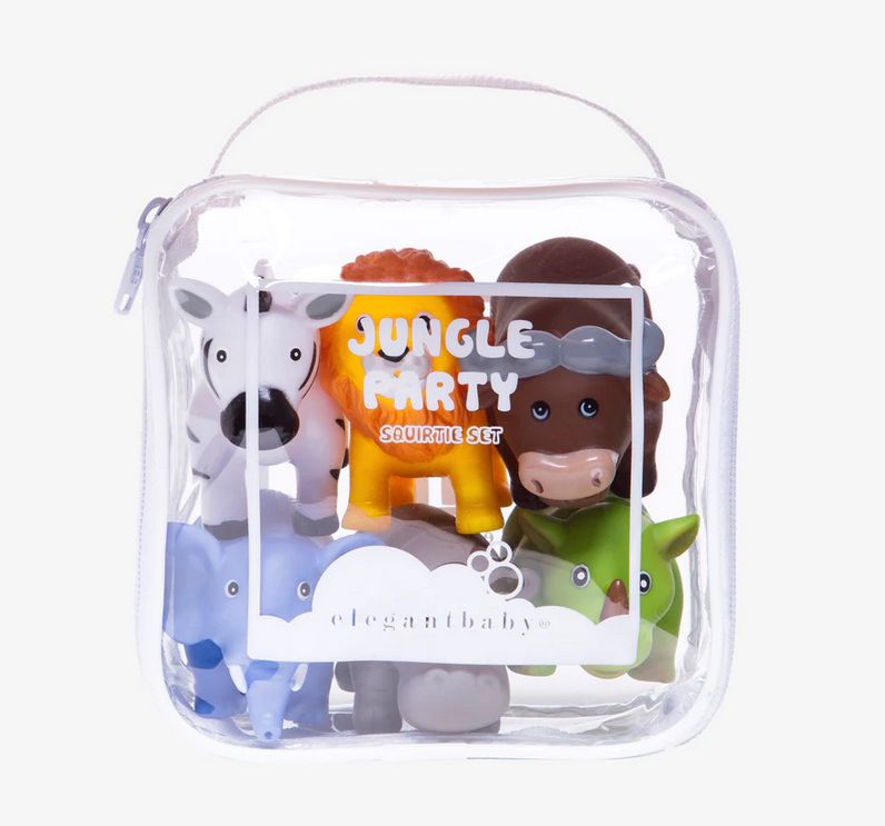 Jungle Party Squirtie Baby Bath Toys
