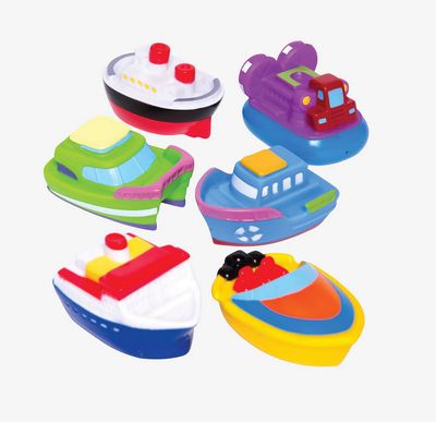 Boat Party Squirtie Baby Bath Toys
