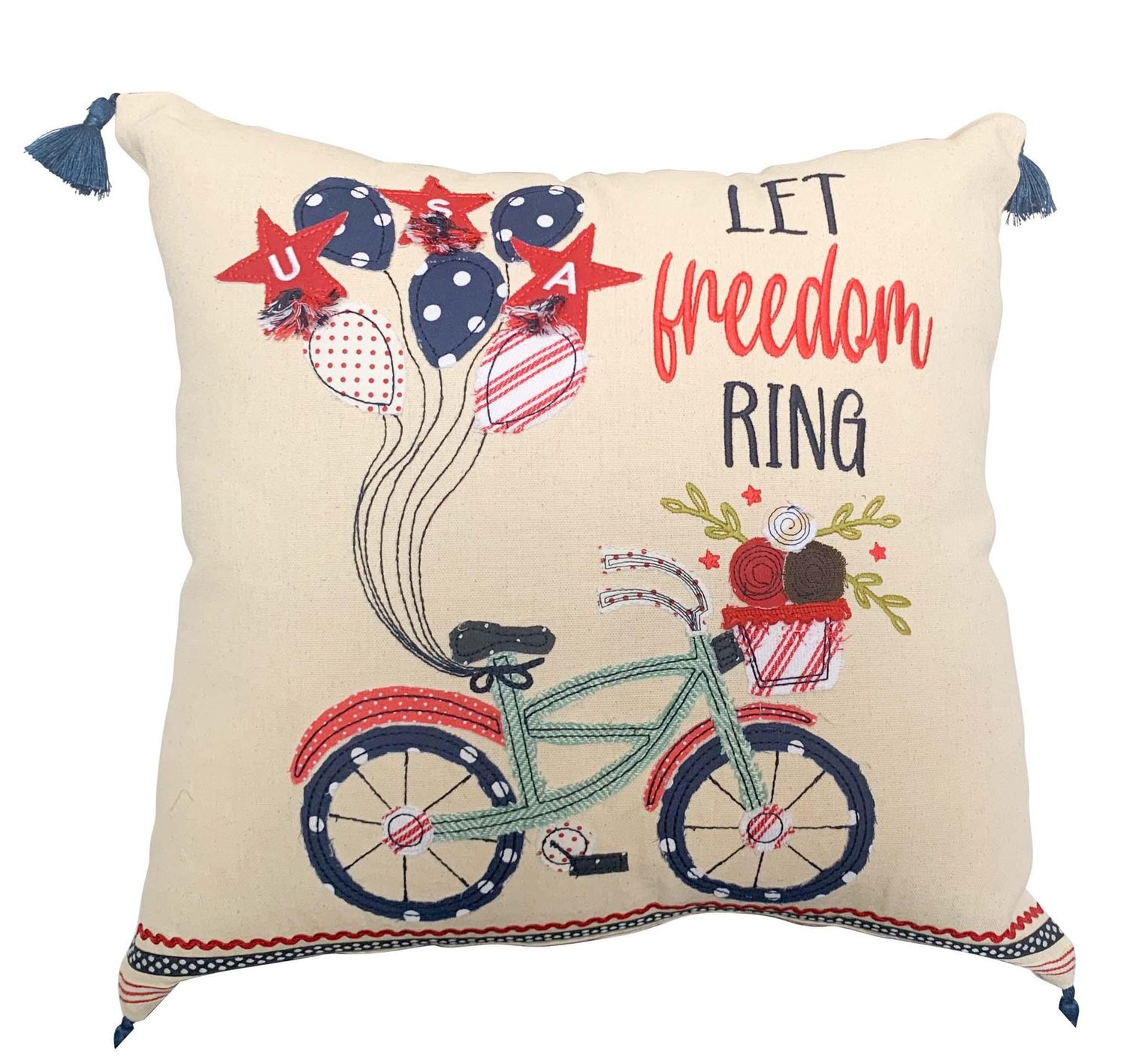 Let Freedom Ring Pillow