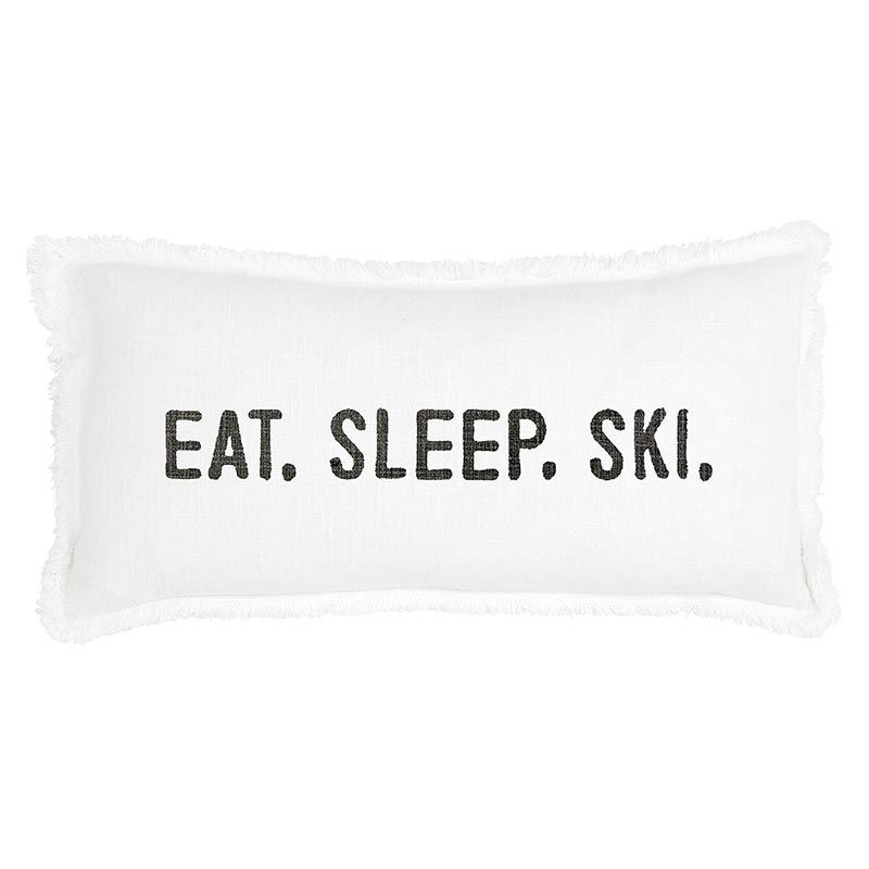 Pillow - Eat. Sleep. Ski.
