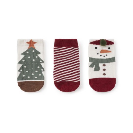 Christmas Socks 3 Pack 0-12M