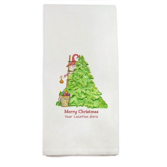Gnomes Decoration Christmas Tree With Location