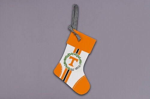 University of TN WoodSocking Ornament
