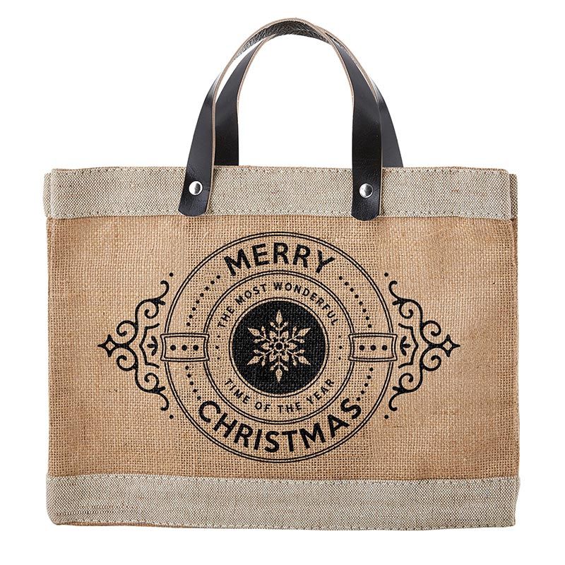 Farmer&#39;s Market Mini Tote - Merry Christmas