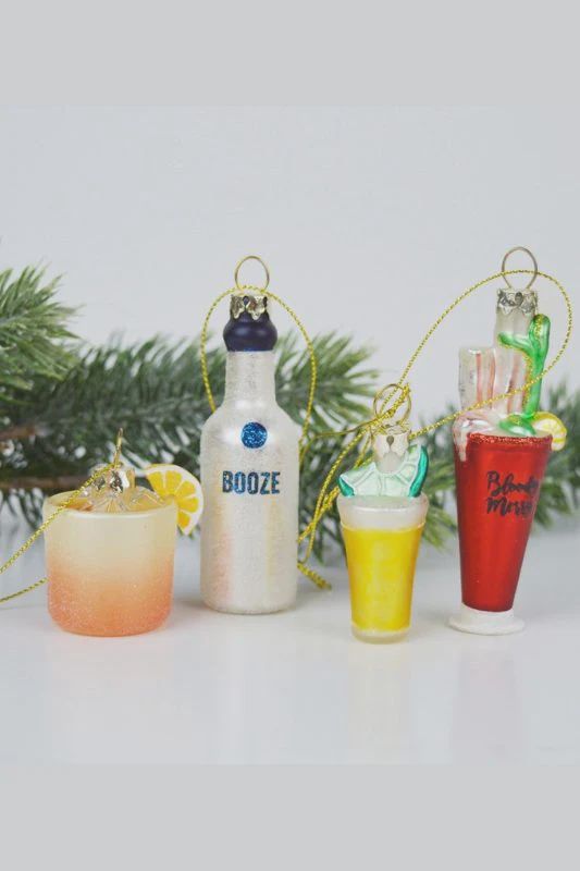 Weekend Warrior Ornament Set