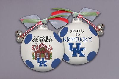 University of Kentucky GB House Christmas Ornament