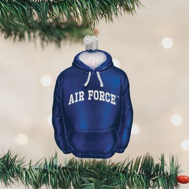 Air Force Hoodie Ornament