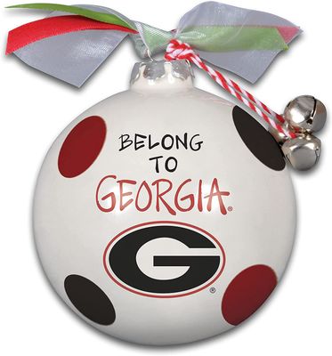 University of Georgia House-Shaped Christmas Ornament