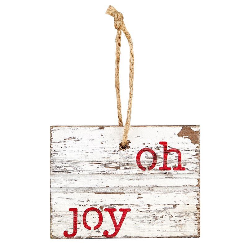 Wooden Ornament - Oh Joy